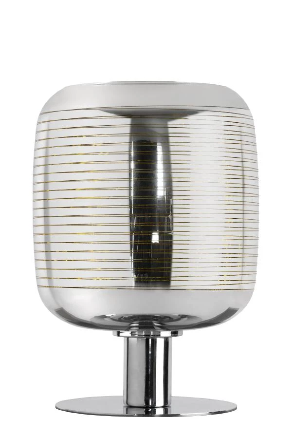 Lucide ERYN - Table lamp - Ø 20 cm - 1xE27 - Chrome - off